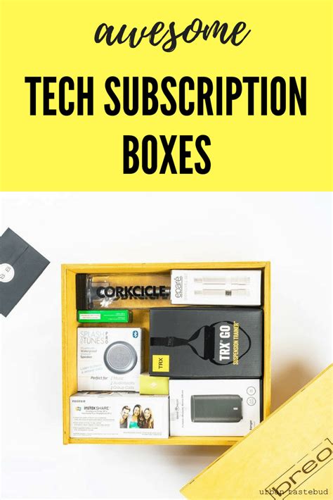 tech monthly subscription boxes